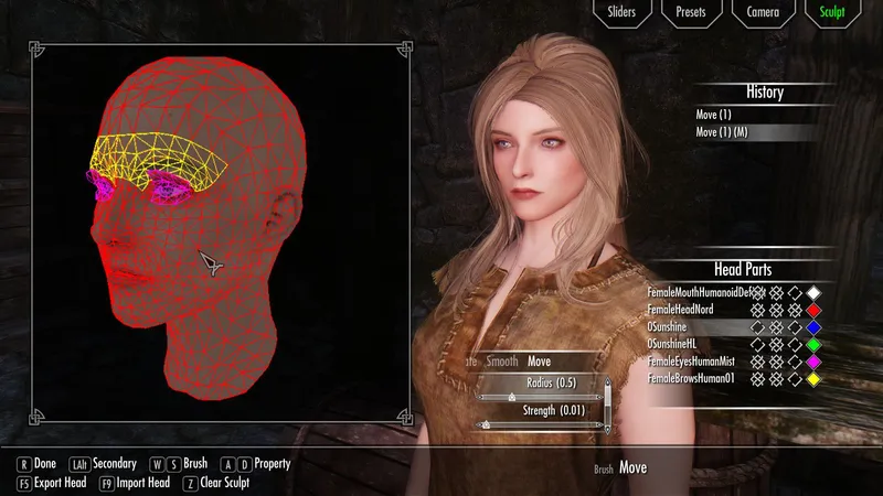 【Skyrim LE/SE】RaceMenuの使い方