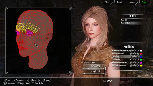 【Skyrim LE/SE】RaceMenuの使い方