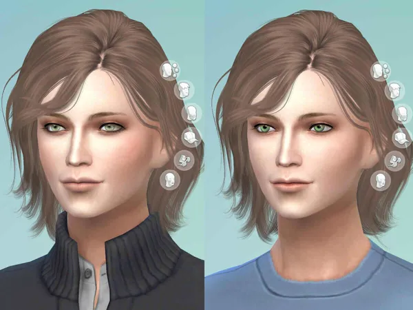 The Sims4：メイクをすべての服装に一括で設定する