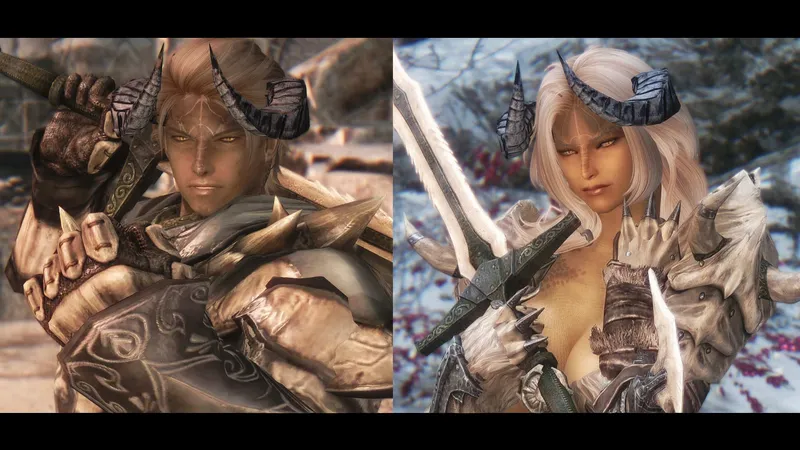 Svelk Vorpal-Blade - Half Dragon Follower