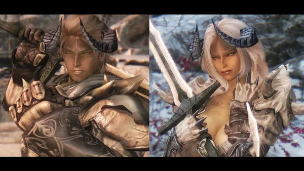 Svelk Vorpal-Blade - Half Dragon Follower