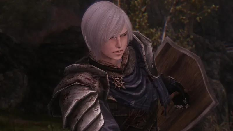 男性のキャラメイクで女性用の髪型を使う (髪型の性別制限を外す)